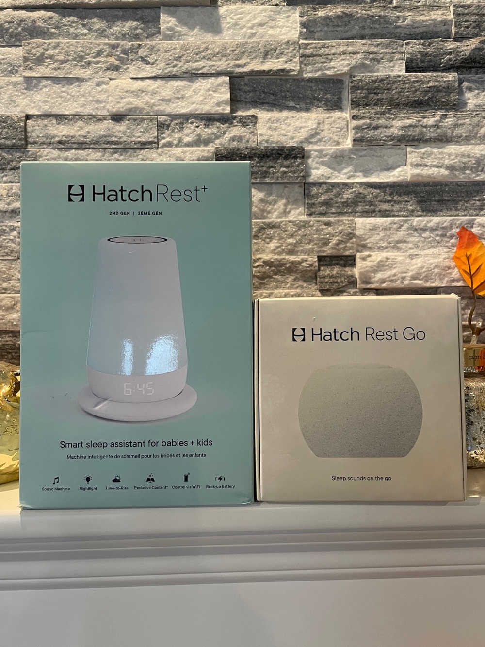 Hatch Rest Plus 2nd Gen And Hatch Rest Go Bundle Putty/White New Sealed Boxes